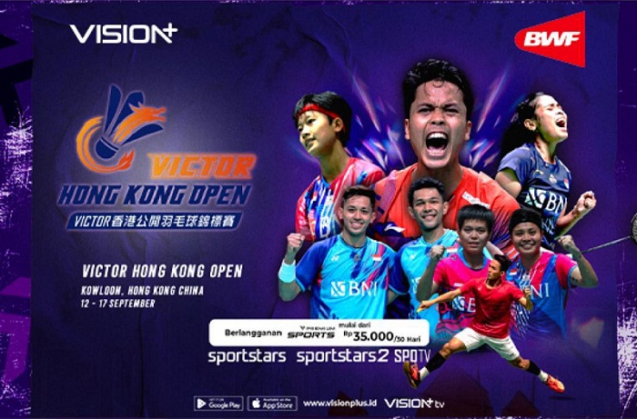 Saksikan Hong Kong Open 2023 Live Di Vision Ayo Dukung Pebulu Tangkis