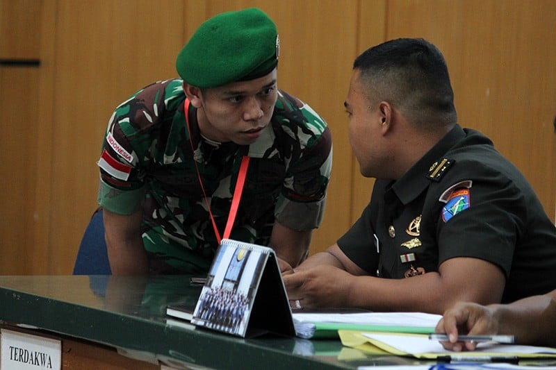 Oknum Anggota TNI Didakwa Membunuh Tunangan