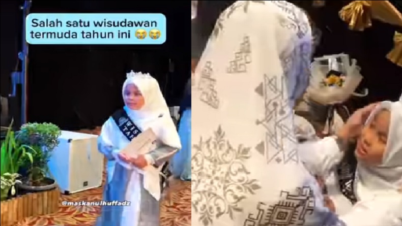 Masyallah Bocah 8 Tahun Hafal 30 Juz Alquran, Jadi Wisudawan Tahfiz Termuda