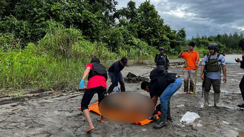 5 Terduga Anggota KKB Ditemukan Tewas di Kali Brasa Distrik Dekai Yahukimo