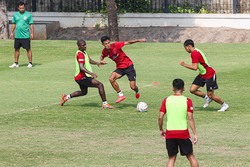 Melihat Latihan Timnas Indonesia U-24 Jelang Asian Games di Hangzhou - Bagian 5