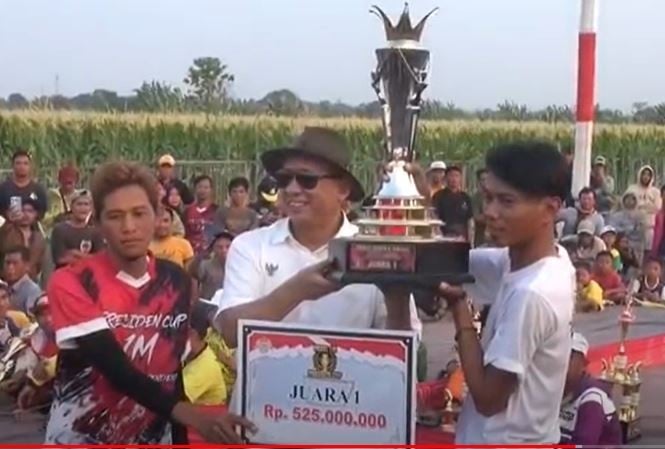 Merpati Rubicon Juara Piala Presiden Kalahkan Merpati Termahal di Indonesia