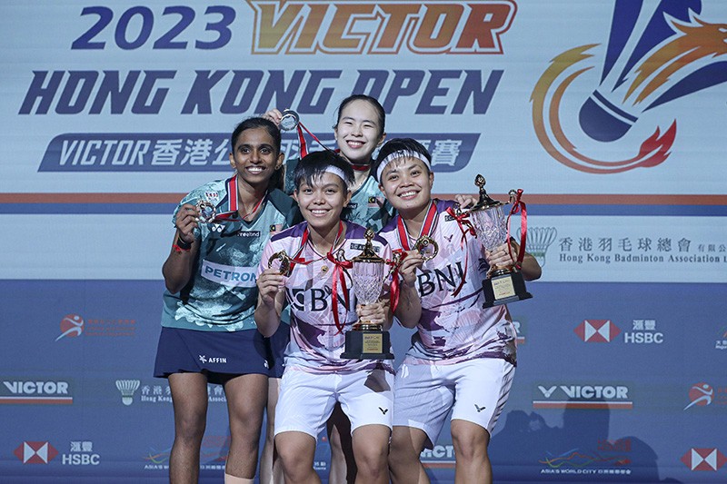 Senyum Kemenangan Apriyani-Fadia Juara Hong Kong Open 2023 - Bagian 3
