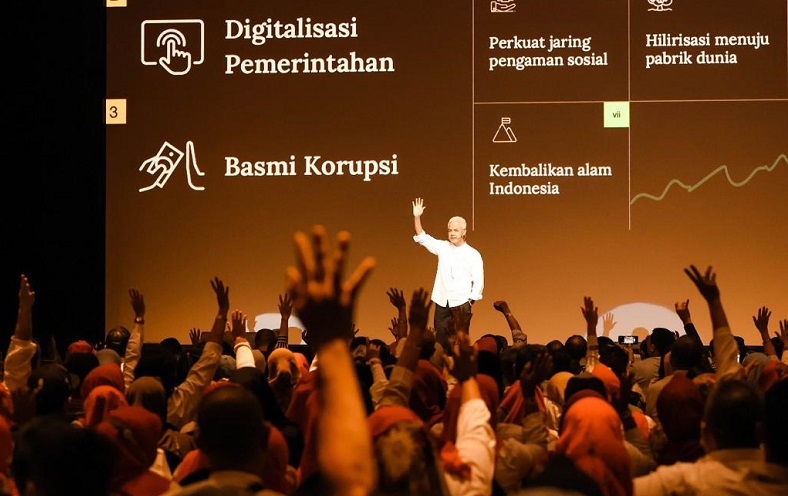 Ganjar Tegaskan Pemberantasan Korupsi Jadi Prioritas Pemerintahan ke Depan