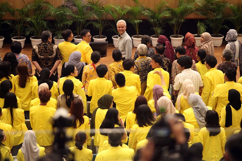 Kuliah Kebangsaan di UI, Ganjar Pranowo Disambut Mahasiswa Berjas Kuning - Bagian 2