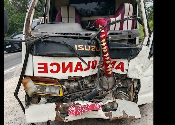 Kronologi Kecelakaan Truk Tangki Tabrak Ambulans di Bengkalis, 1 Tewas 4 Luka