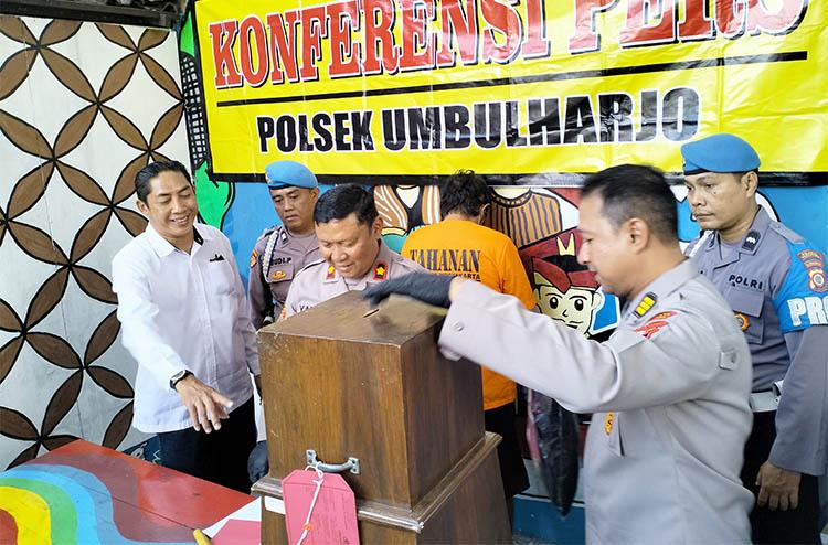 Residivis di Jogja Ditangkap Curi Uang Infak di Masjid 