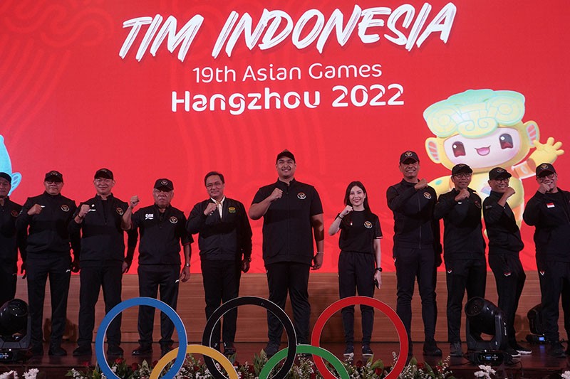 Pengukuhan 413 Atlet Kontingen Indonesia untuk Asian Games 2022 Hangzhou - Bagian 4