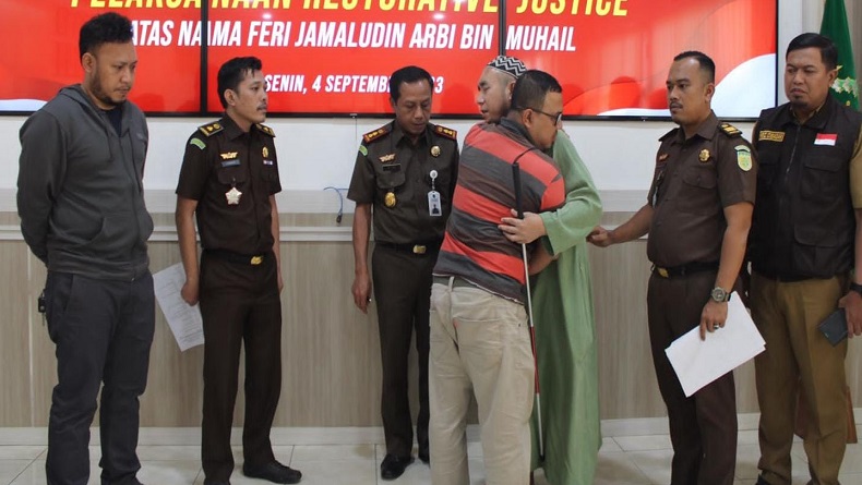title Kejari Kabupaten Sukabumi Akhiri Kasus Penganiayaan lewat Restorative Justice Kejari Kabupaten Sukabumi Akhiri Kasus Penganiayaan lewat Restorative Justice