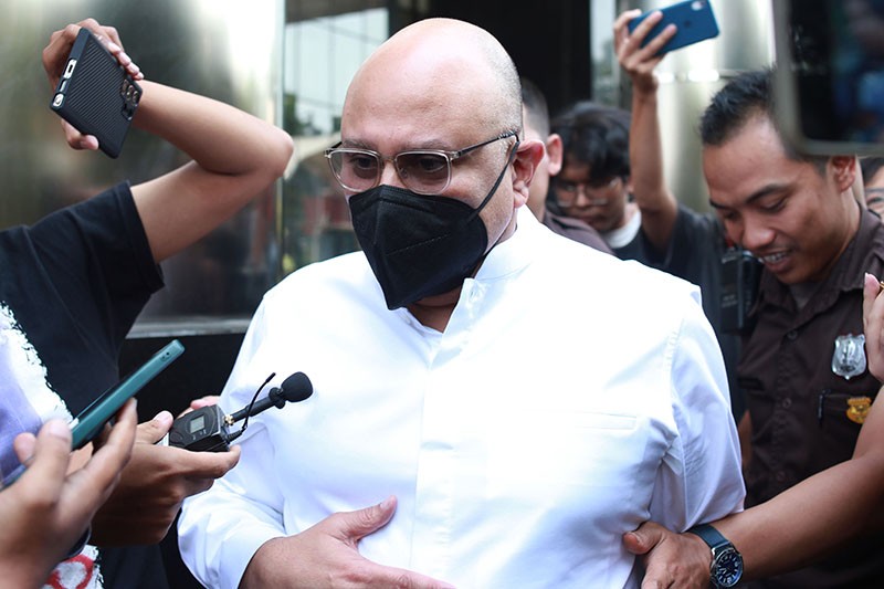 Penampilan Irwan Mussry Diperiksa KPK - Bagian 1