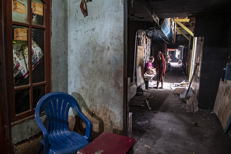 Penampakan Gang Royal Penjaringan, Lokasi Prostitusi di Ibu Kota Dibongkar - Bagian 4