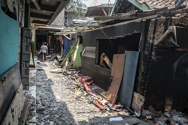 Penampakan Gang Royal Penjaringan, Lokasi Prostitusi di Ibu Kota Dibongkar - Bagian 2