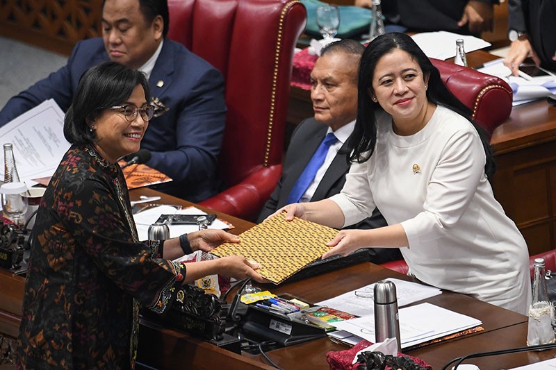 DPR Sahkan RUU APBN 2024 Menjadi Undang-Undang - Bagian 1