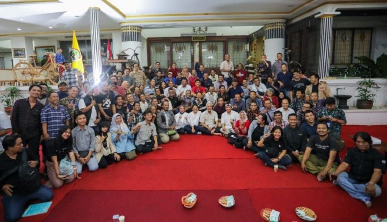 Ganjar Pranowo Kenang Banyak Momen Positif Bareng Wartawan Jateng selama Satu Dekade