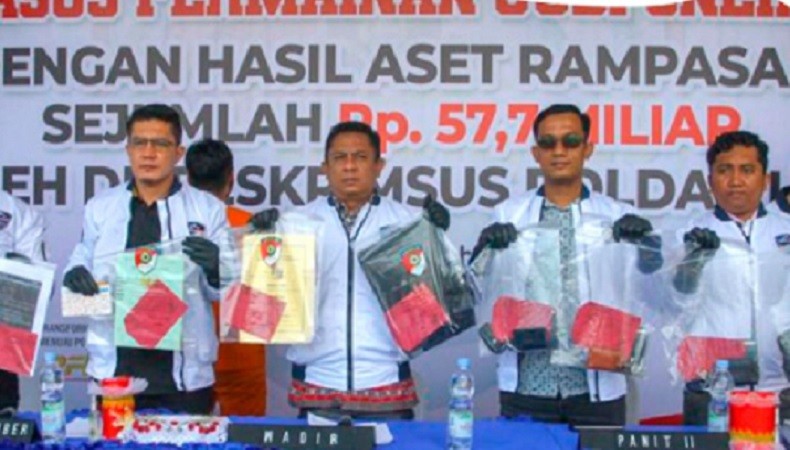 Polda Riau Tangkap Afiliator Judi Online, Sita Aset Rp57,7 Miliar