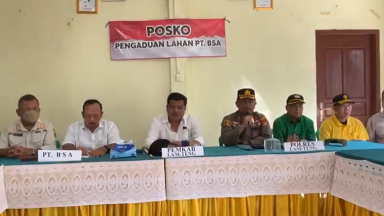 Kapolres Lampung Tengah Minta Maaf atas Ulah Anggotanya Tendang Warga saat Pengamanan Lahan