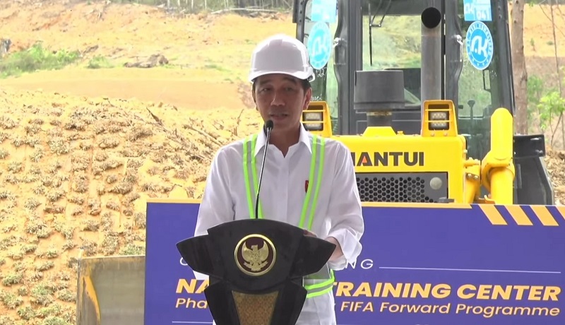 Jokowi Groundbreaking Training Center Di IKN, Kabar Baik Buat Timnas ...