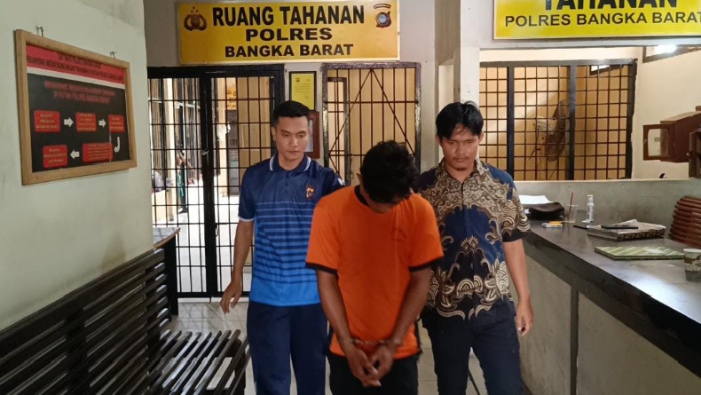 Kecanduan Judi Online, Pemuda di Bangka Barat Nekat Jambret Handphone