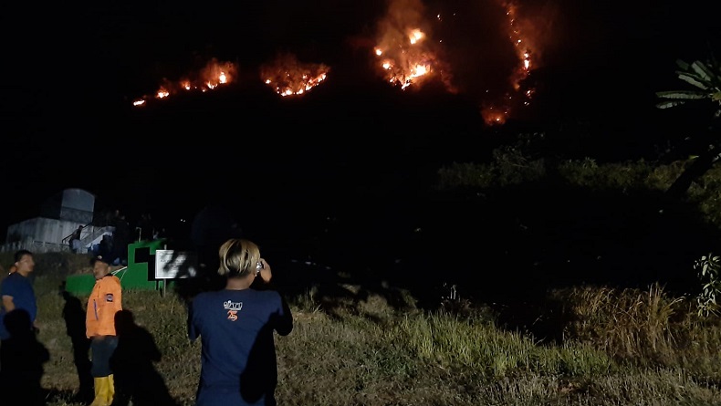 Pascakebakaran Gunung Jayanti Sukabumi, Polisi Buru Oknum Pembakar