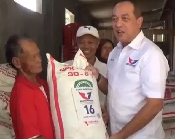 Dapat Pupuk Gratis, Petani di Semarang: Kami Makin Cinta dengan Partai Perindo