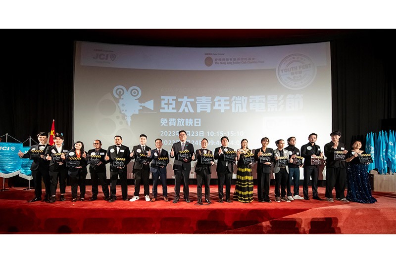 JCI Indonesia Dukung Thomas Chris dan Husni Turion Terima Award Asia-Pacific Youth Micro Movie Festival di Hong Kong - Bagian 1