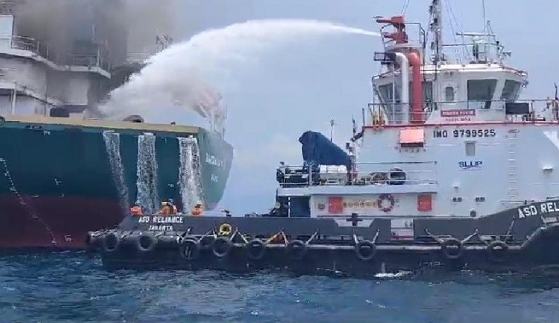 Penyebab Kebakaran MV Samudera Sakti III di Perairan Lampung, Generator Mesin Meledak