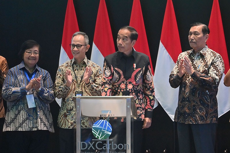 Presiden Jokowi Resmikan Bursa Karbon Indonesia - Bagian 2