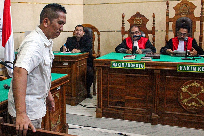 Ekspresi AKBP Achiruddin Hasibuan Divonis 6 Bulan Penjara - Bagian 1