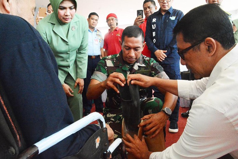 Gelar Baksos Kesehatan, Korem 061/SK Berikan Kaki Palsu hingga Operasi Katarak Gratis - Bagian 2