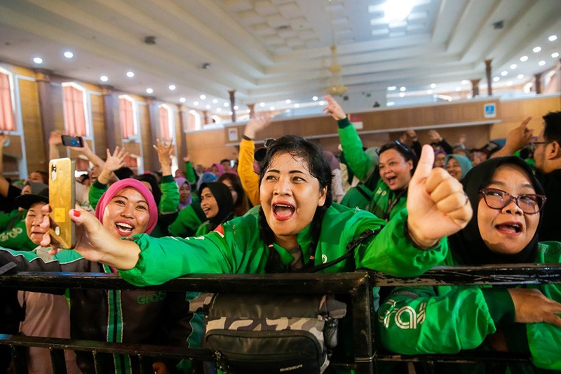 Keseruan Mitra Grab Menikmati Kemeriahan Hajatan di 5 Kota - Bagian 5