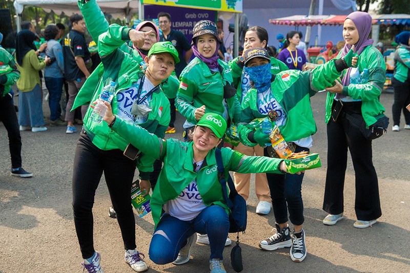 Keseruan Mitra Grab Menikmati Kemeriahan Hajatan di 5 Kota - Bagian 3