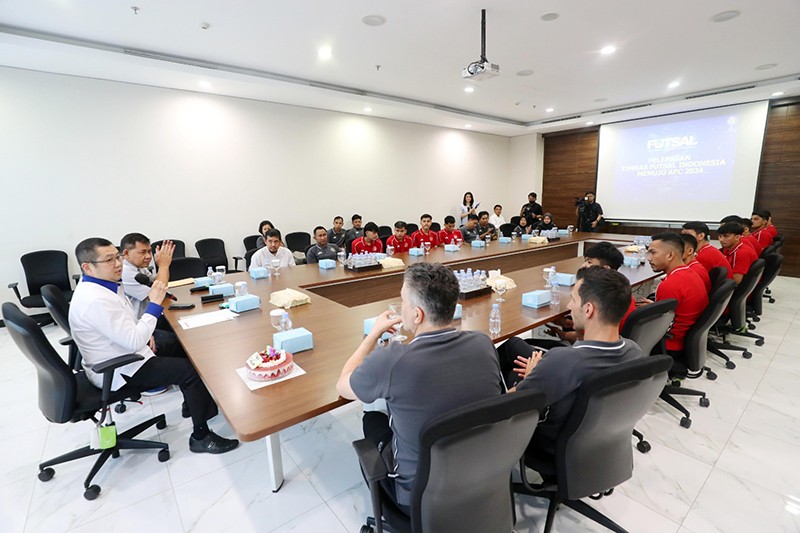 HT Dapat Kejutan Ulang Tahun ke-58 dari Timnas Futsal Indonesia - Bagian 4