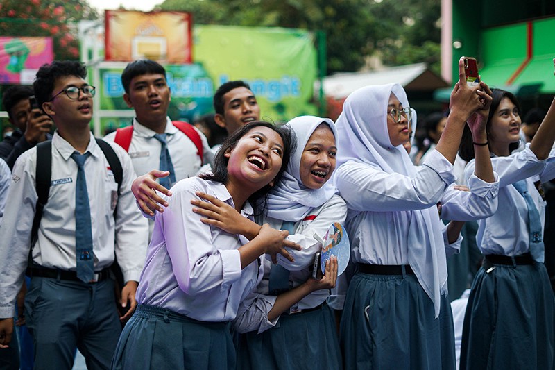 Foto-Foto Keseruan Sound of Love After Class di SMA Negeri 68 Jakarta - Bagian 7