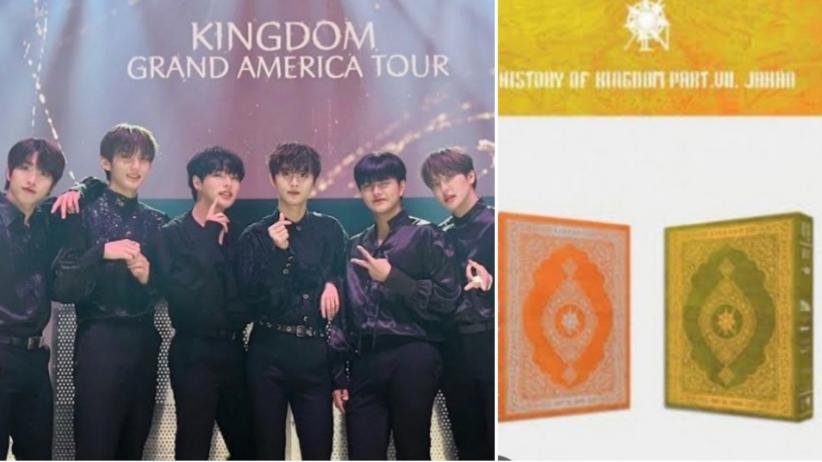 Dikecam Netizen, Sampul Album Grup K-Pop Kingdom Diduga Mirip Alquran