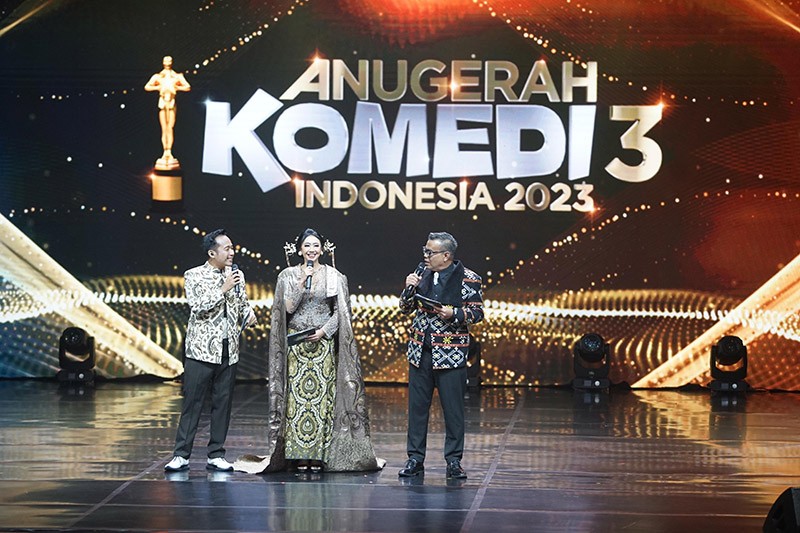Kemeriahan Anugerah Komedi Indonesia 2023 di vozpublica TV - Bagian 4