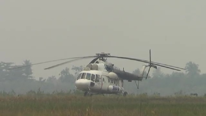 Bandara Tjilik Riwut Palangka Raya Diselimuti Asap Karhutla, Penerbangan Delay