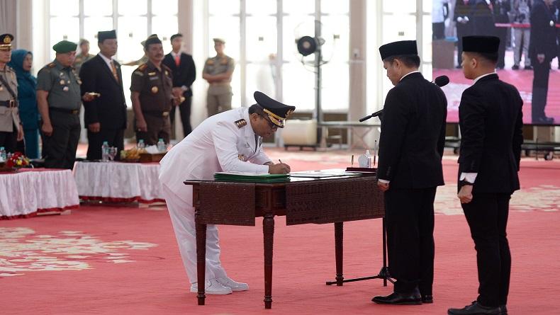 Letnan Dalimunthe Resmi Jabat Pj Wali Kota Padangsidimpuan