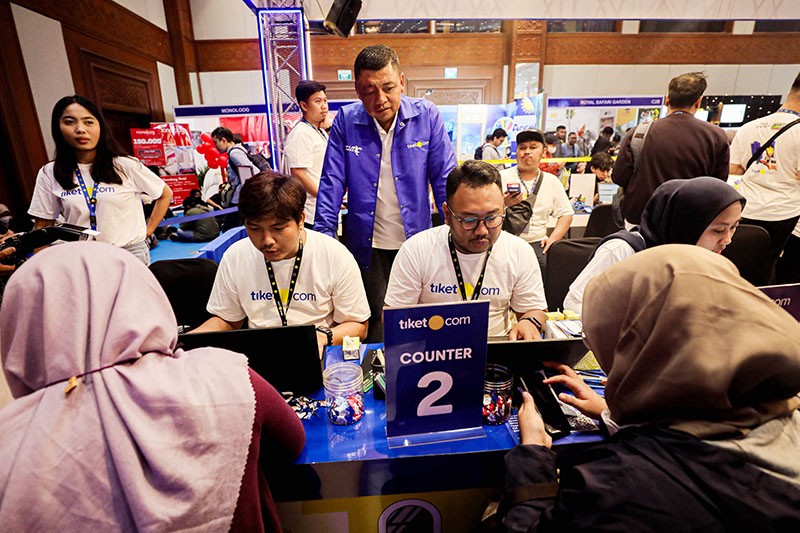 Antusiasme Pengunjung Berburu Tiket Kereta Murah di KAI Expo 2023 - Bagian 1