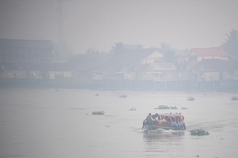 Jam Belajar Sekolah di Palembang Berkurang akibat Kabut Asap, Olahraga Ditiadakan - Bagian 2