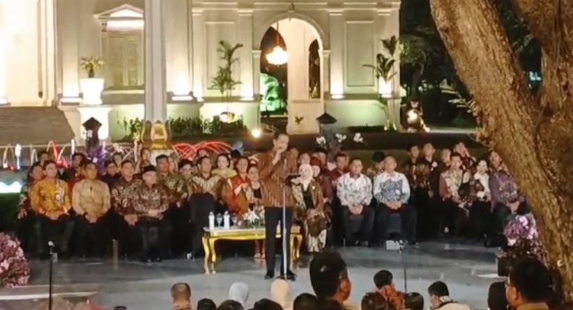 Buka Istana Berbatik, Jokowi Imbau Lestarikan Warisan Budaya Indonesia