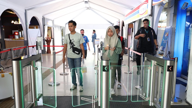 Stasiun Bandung Terapkan Face Recognition Boarding bagi Penumpang