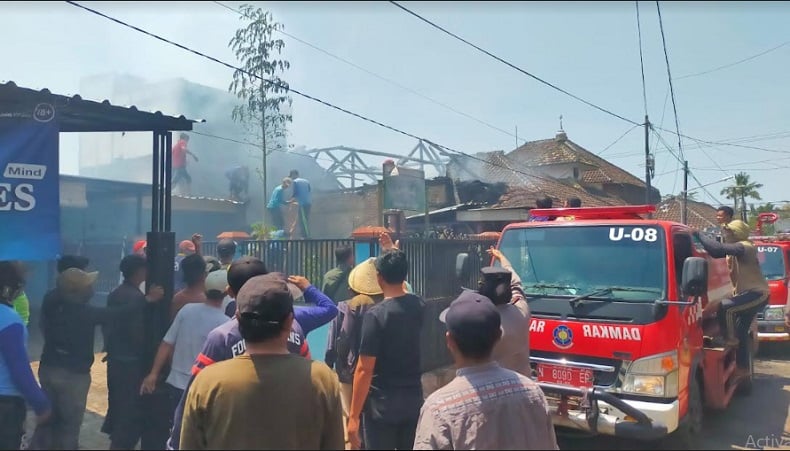 Rumah Warga Di Malang Ludes Terbakar Gegara Pemilik Lupa Matikan Kompor