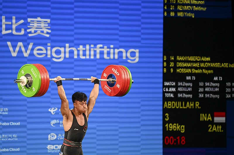 Pecahkan Rekor, Lifter Rahmat Erwin Abdullah Sumbang Emas ke-5 untuk Indonesia - Bagian 1