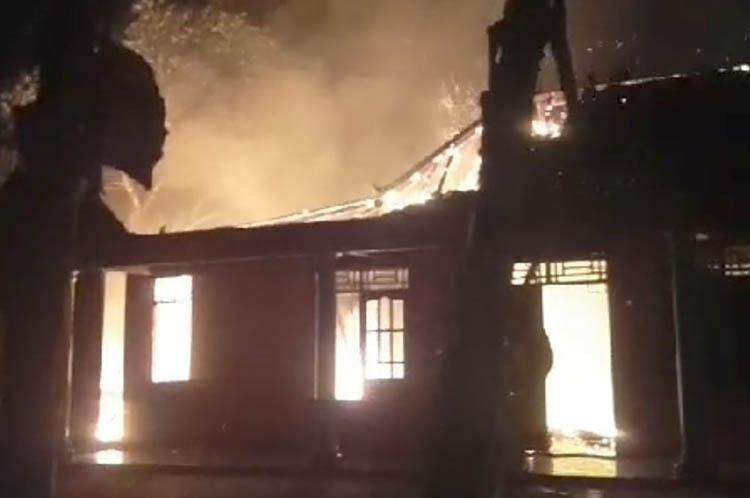 Rumah Polisi di Gunungkidul Ludes Terbakar, 5 Motor Hangus Terpanggang