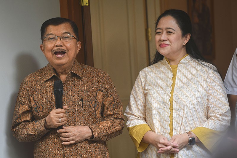 Silaturahmi Politik, Puan Temui Politisi Senior Partai Golkar Jusuf Kalla - Bagian 2