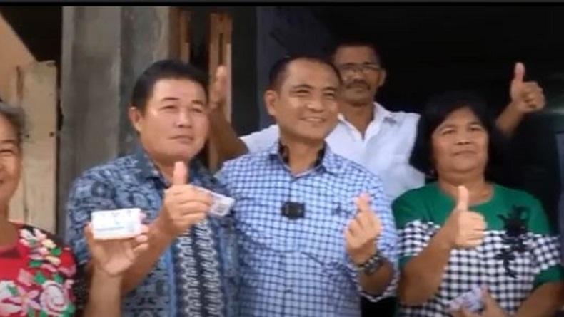 Bacaleg Partai Perindo Leader Dermawan Resmikan Posko Relawan di Nias Selatan