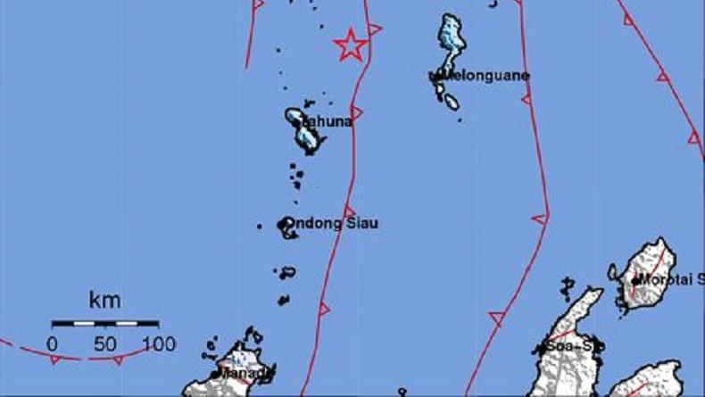 Gempa Terkini M5 1 Guncang Kepulauan Sangihe Sulut Bmkg Tidak