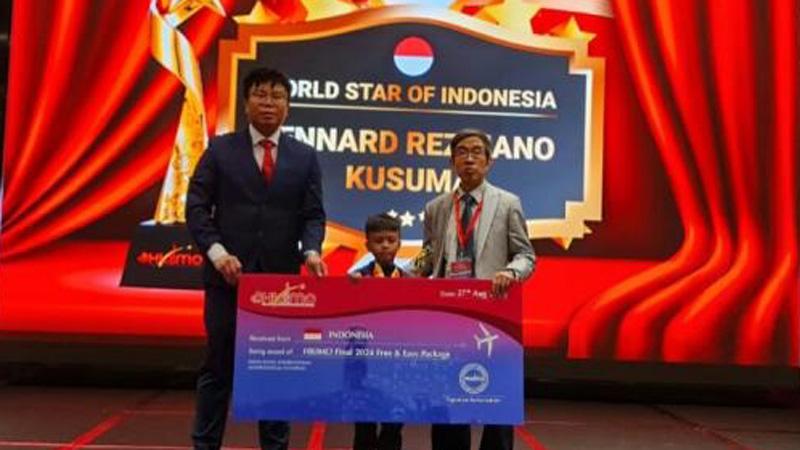  Hebat, Siswa SD Asal Tegal Raih 3 Medali Olimpiade Matematika Internasional 2023