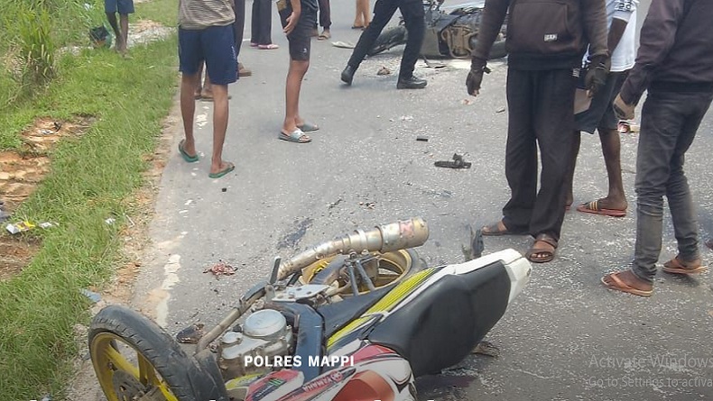 Kecelakaan di Mappi Papua Selatan, Motor Adu Banteng 1 Orang Luka Berat