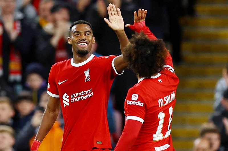 Gravenberch Cetak Gol Perdana Buat Liverpool, The Reds Bungkam Union SG 2-0 - Bagian 2